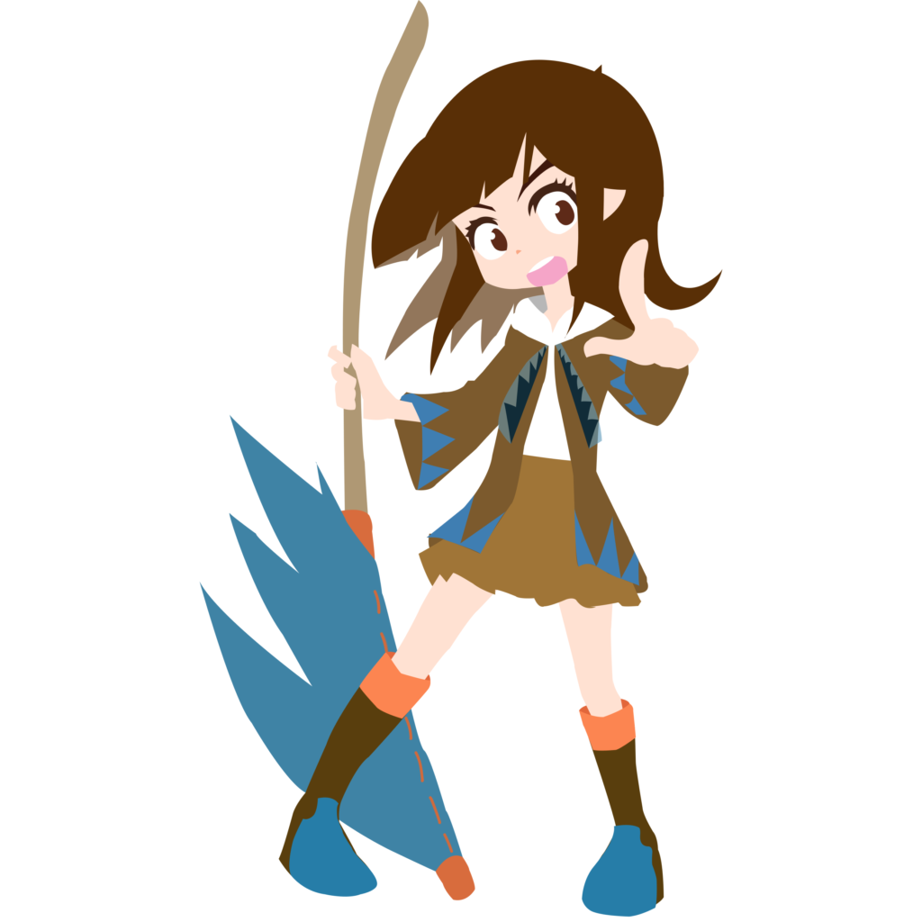 茶色い魔女 一城ひとまの イラスト屋