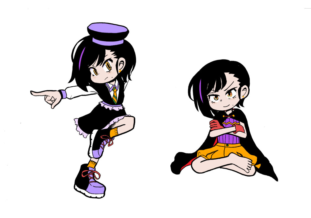 闇の魔女っ子3 一城ひとまの イラスト屋